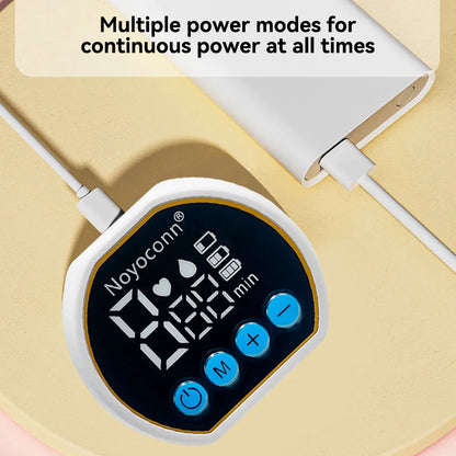 MAMIJOY  Portable Double-sided Wearable Smart Breast Pump Silent Powerful Suction Electric Breast Pump For Baby BPA Free
