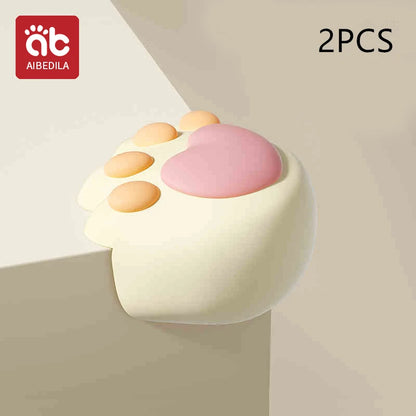 AIBEDILA Children Silicone Anti-collision Angle Cartoon Cute Safety Protection Corner Table Paste Sets of Baby Safety Protection