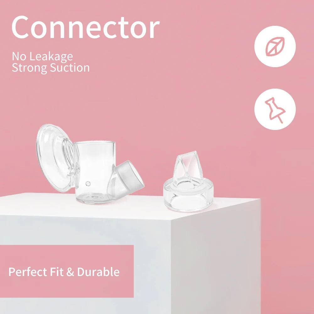 Milk Collector Cup Set Compatible with S12 Pro/S9 Pro Breast Pump, Replacement Pump Parts Breast Pump Accessories