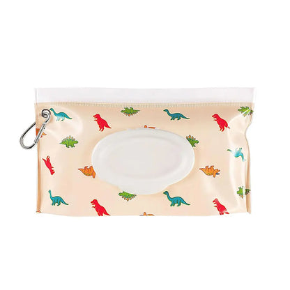 1pcs Wet Wipe Bag EVA Reusable Cosmetic Pouch Stroller Accessories Portable Wipes Holder Case Flip Cover Snap-Strap Tissue Bag