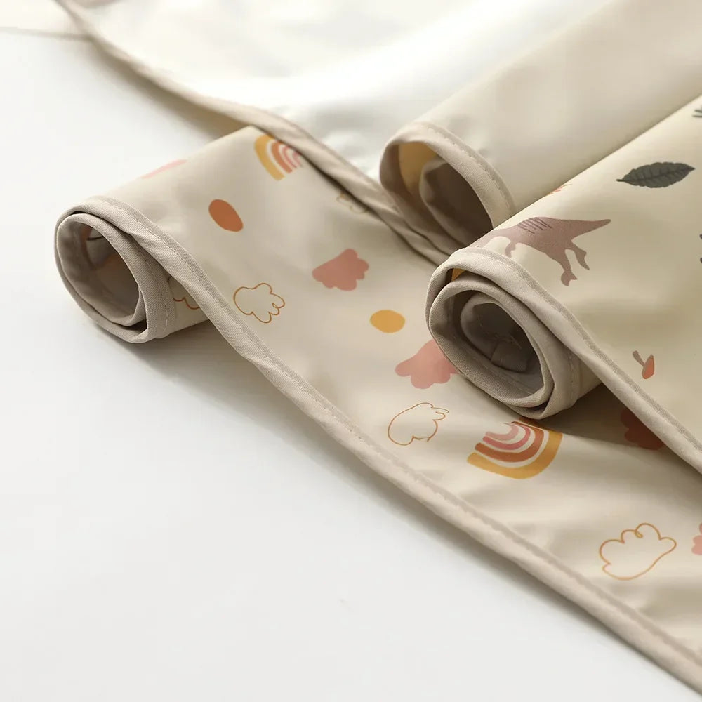 Reusable Baby Diaper Changing Mat Cover Waterproof Foldable Newborn Baby Sheet Mattress Portable Multi Use Travel Floor Play Pad