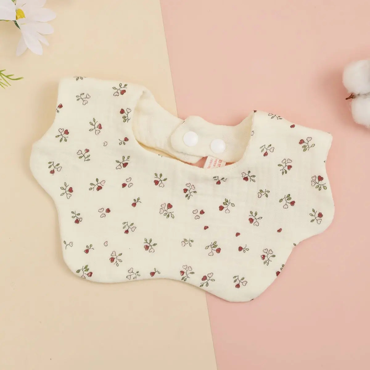 Cotton Gauze Baby Bib Babies Accessories Newborn Baby Apron Feeding Bib 6 Layer Muslin Burp Cloths Kids Saliva Towel New Born