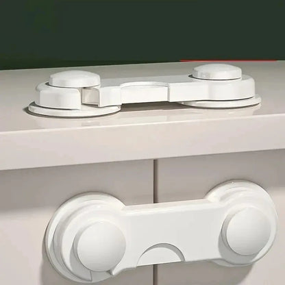5PCS Multi-Use Baby Safety Locks – Cabinet, Drawer & Room Lock Set | Anti-Pinch Folio Design | Essential Home Protection