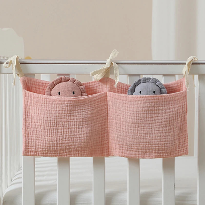 Baby Stuff Organizer Kids Crib Storage Bag Multifunctional Newborn Bed Bag for Children Bedding Diaper Bag Stroller Organizer