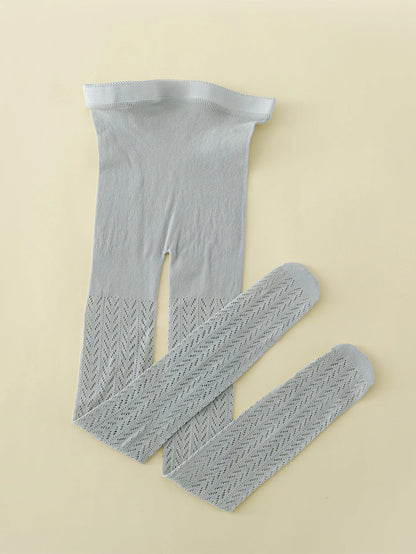 Summer Mesh Thin Cotton Netting Stocking Cute Vintage Korean White Fishnet Lolita Tights Pantyhose for Children Baby Girls Kids