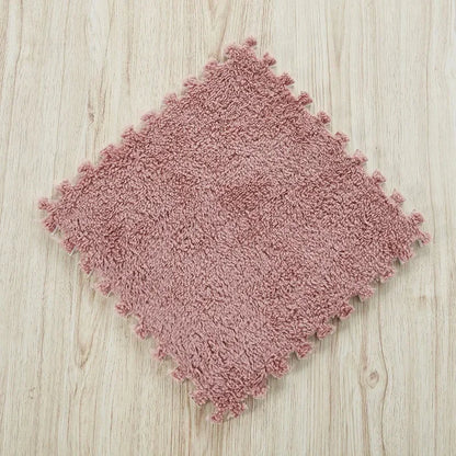 10/20Pcs Soft Plush Children's Mat Baby Play Mat Baby Toys Eva Foam Puzzle Carpet in Children's Room Keep Warm Playmat Floor Mat