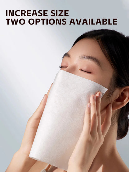 Newborn Baby Cotton Dry Wipes Unscented Hypoallergenic 3-In-1 Clean Care Protect Thick Sensitive Skin Facial Towels for Infants