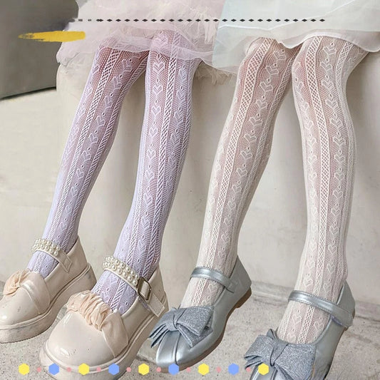 Girl Mesh Pantyhose, Fashion Nylon Girls Stocking,  Elasticity Girl Gift Children's Tights Children