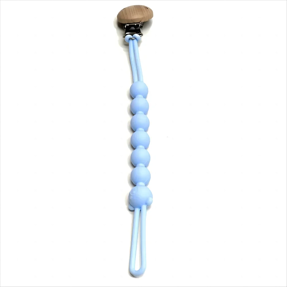 1/9PCS Baby One Pacifier Chain Baby Pacifier Lanyard Food Grade Silicone Teething Teether Anti Lost Pacifier Anti Drop Chain