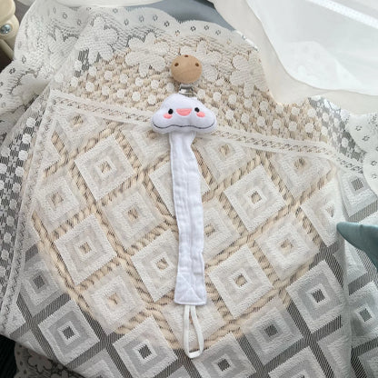 New Baby Pacifier Clip Chain Dummy Holder for Nipple Clip Newborn Cartoon Animal Nipple Chains Birthday Shower Gift for
