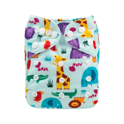 U Pick ALVABABY Cloth Diapers Baby Eco-friendly Modern Cloth Nappy for Baby 3-15kg with 1pc Diaper Insert