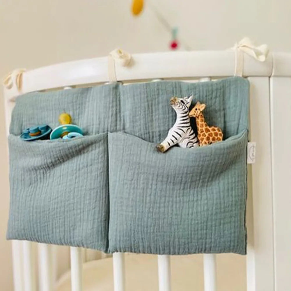 Baby Stuff Organizer Kids Crib Storage Bag Multifunctional Newborn Bed Bag for Children Bedding Diaper Bag Stroller Organizer