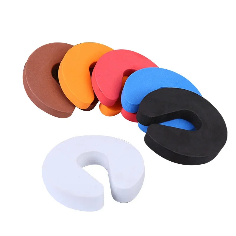 1/5pcs Door Stoppers EVA Kids Protection C Shape Anti Pinch Door Stopper Baby Safety Protect Door Stop Soft Foam Door Clip