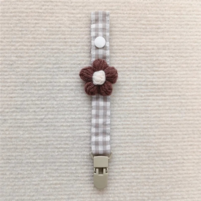 Baby Pacifier Clip Chain Cute Cartoon Bear Soother Pacifier Rope Clips Infant Feeding Strap Nipple Holder Babies Accessories