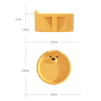 5Pcs Baby Safety Protection Socket Protective Cover Cute Cartoon Children Silicone Electric Shock Dustproof Protection Covers