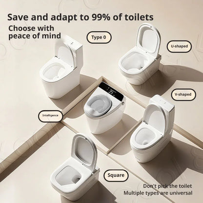 Universal Children's Toilet Seat, Splash-Proof Potty Seat for Boys and Girls