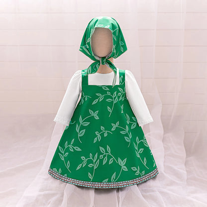 Lolita Plaid Cute Bears Baby Girls Dress Toddler 1st Birthday Party Princess Dress for Baby Maid Wedding Bridesmaid Kids Clothes
