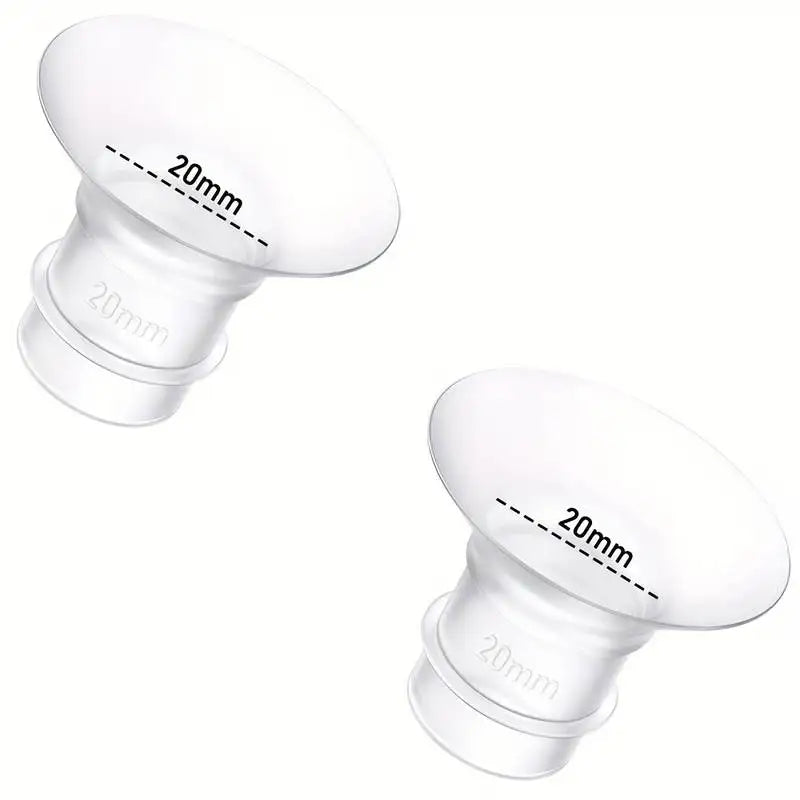 Flange Inserts 12/13/14/15/16/17/18/19/20/21/22mm Compatible with Momcozy/XIMYRA/Spectra/Medela/MY-376/YOUHA 24mm Shield/Flanges