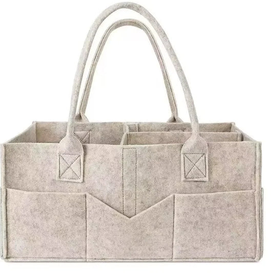 Children's Felt Diaper Storage Bag Baby Miscellaneous Toys Diapers Large Capacity Felt Diaper Bag
