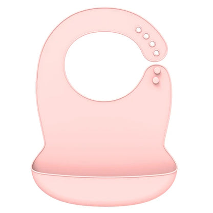 Silicone Babi Bib Waterproof Saliva Dripping Banana Bibs Cartoon Newborn Feeding Soft Edible Aprons Baby Adjustable Burp Scarf