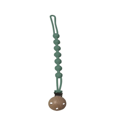 Baby food grade silicone pacifier clip - anti fall baby pacifier clip without bisphenol A cute animal design