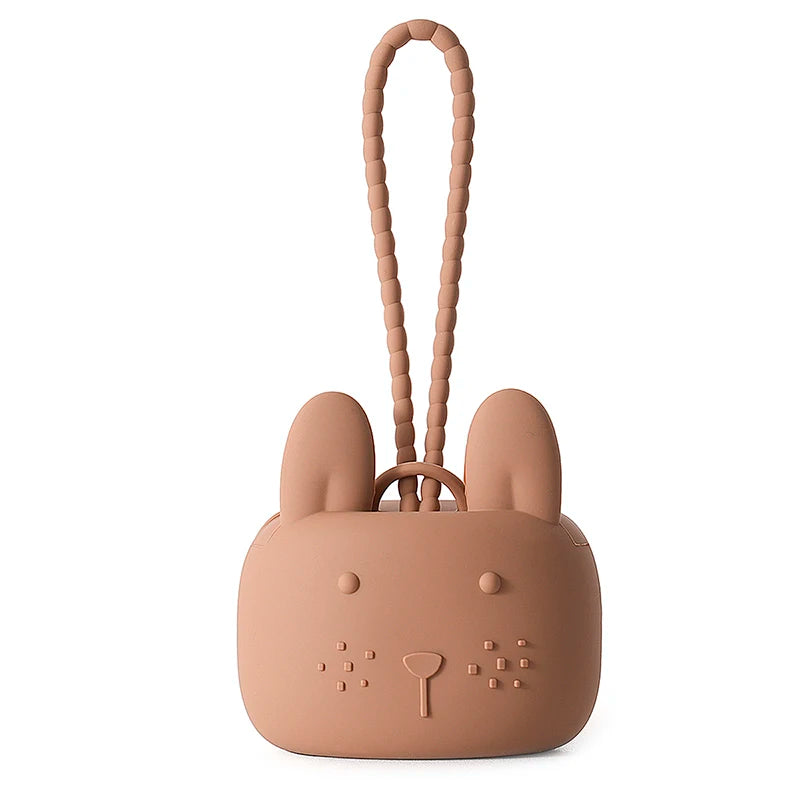 1pc Baby Silicone Pacifier Holder Case, 100% Soft Silicone Nipple Holder Container Box Keep Pacifier Case Pacifiers