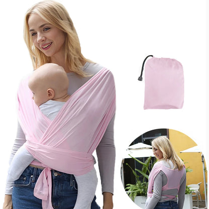 Ergonomic Baby Backpack Newborn Sling with Backpack Straps Outdoor Parenting X-shaped Support Comfortable Baby Carrier