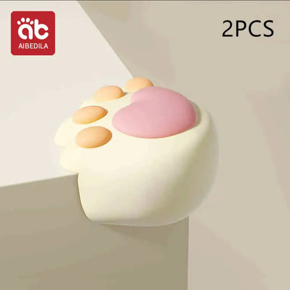 AIBEDILA Children Silicone Anti-collision Angle Cartoon Cute Safety Protection Corner Table Paste Sets of Baby Safety Protection
