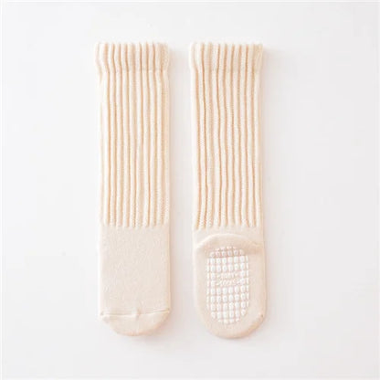 Lawadka Newborn Baby Girl Boy Socks Winter Thick Warm Baby Knee High Long Socks for Girls Boys Soft Toddler Sock Anti slip 0-4Y