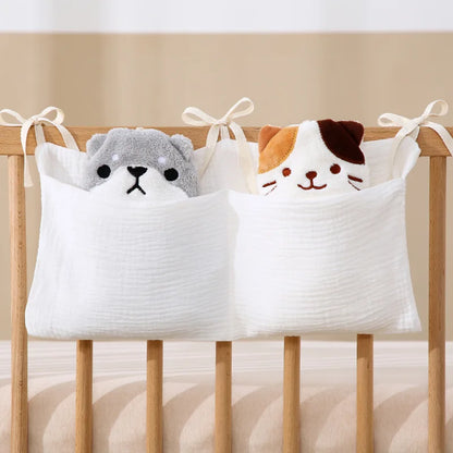 Baby Stuff Organizer Kids Crib Storage Bag Multifunctional Newborn Bed Bag for Children Bedding Diaper Bag Stroller Organizer