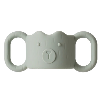 1pc Silicone Baby Bottle Handles, Narrow Straw Bottle Holder, Helps Baby Hold The Bottle, Global Fit, Standard Caliber, Removabl