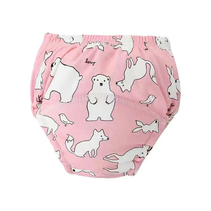 6 Layers Baby Elinfant 2 Size Diapers For Swimming Absorbent Ecological Diapers Reusable Training Panties Happy Flute Newborn