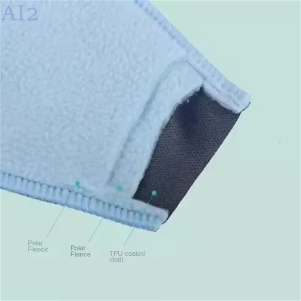 Reusable Super Absorbent Sanitary Pad Set Soft Washable Cloth Menstrual Pads with 2 Cover 5 Replacement Pads 1 Storage Bag