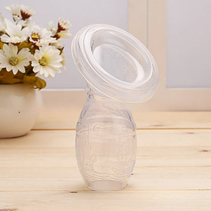 Baby Feeding Manual Breast Pump Partner Breast Collector Automatic Correction Breast Milk Silicone Pumps Maternity Products