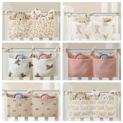 Baby Stuff Organizer Kids Crib Storage Bag Multifunctional Newborn Bed Bag for Children Bedding Diaper Bag Stroller Organizer