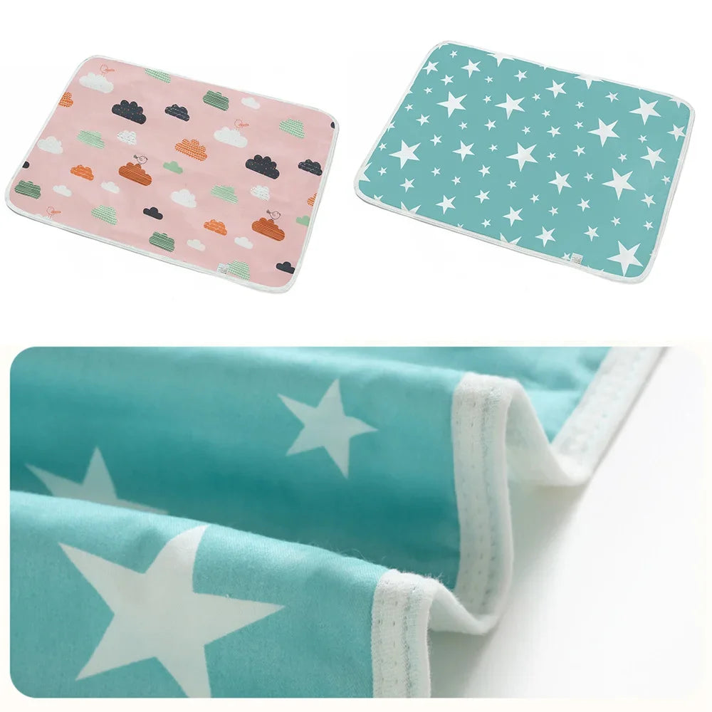 Pets Hamster Washable Absorbent Pee Pads for Rabbit Cage Guinea Pig Accessories Guinea Pig Cage Liners Small Bedding Mat 1Pc