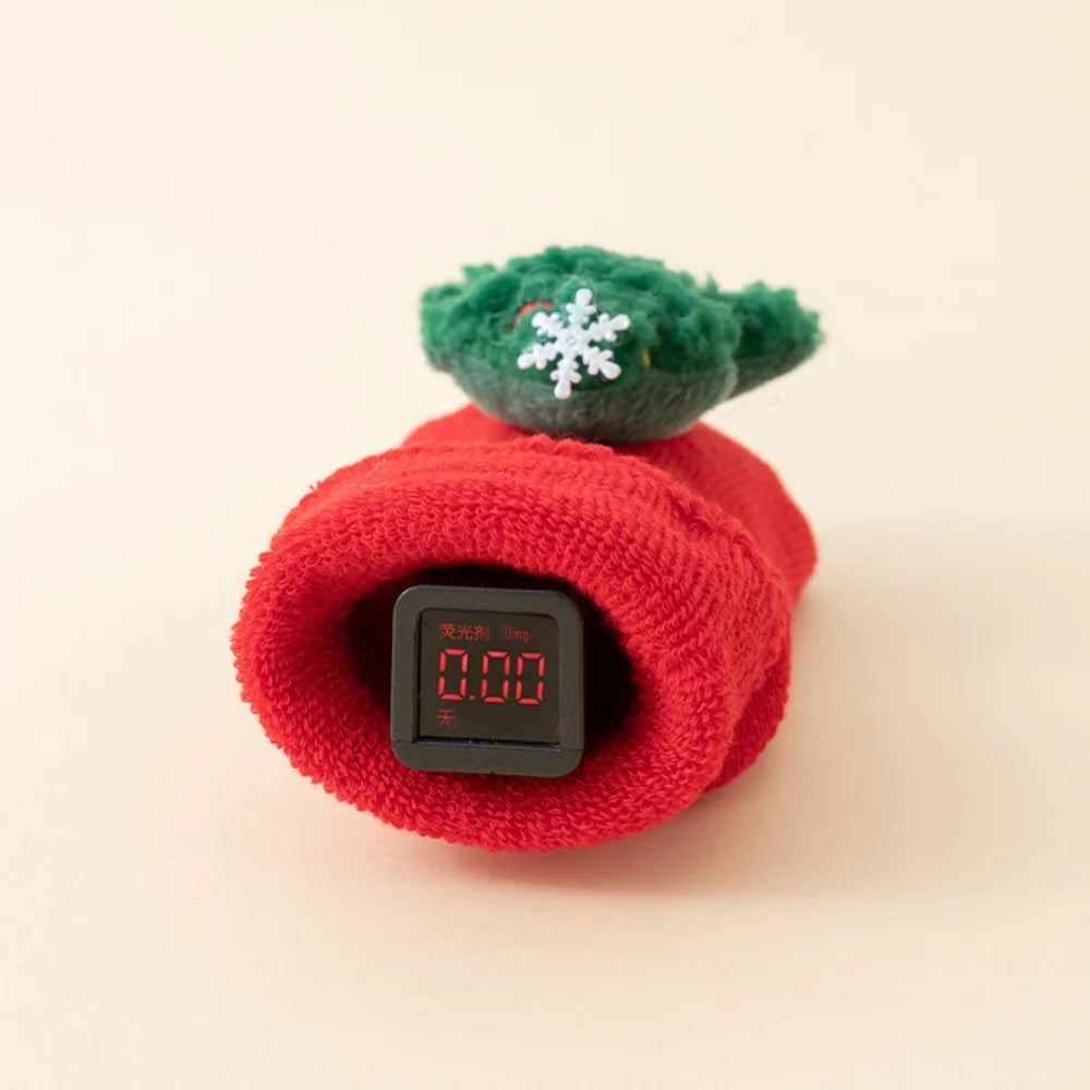 Christmas Soft Newborn Kids Socks Christmas Tree Santa Claus Red Baby Girls Boys Warm Socks 0-3years Children Sock Xmas Gifts
