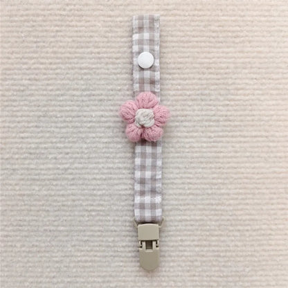 Baby Pacifier Clip Chain Cute Cartoon Bear Soother Pacifier Rope Clips Infant Feeding Strap Nipple Holder Babies Accessories