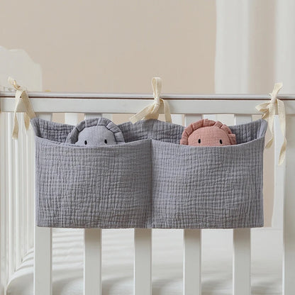 Baby Stuff Organizer Kids Crib Storage Bag Multifunctional Newborn Bed Bag for Children Bedding Diaper Bag Stroller Organizer