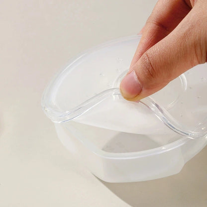 1 Pair Silica Gel Collection Cover Breastmilk Collecter Soft Reusable Nursing Pad Postpartum Suction Nipple Suction Container
