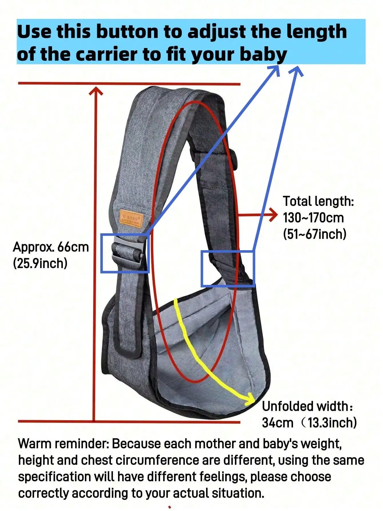 Four Seasons universal baby carrying bag waist stool strap