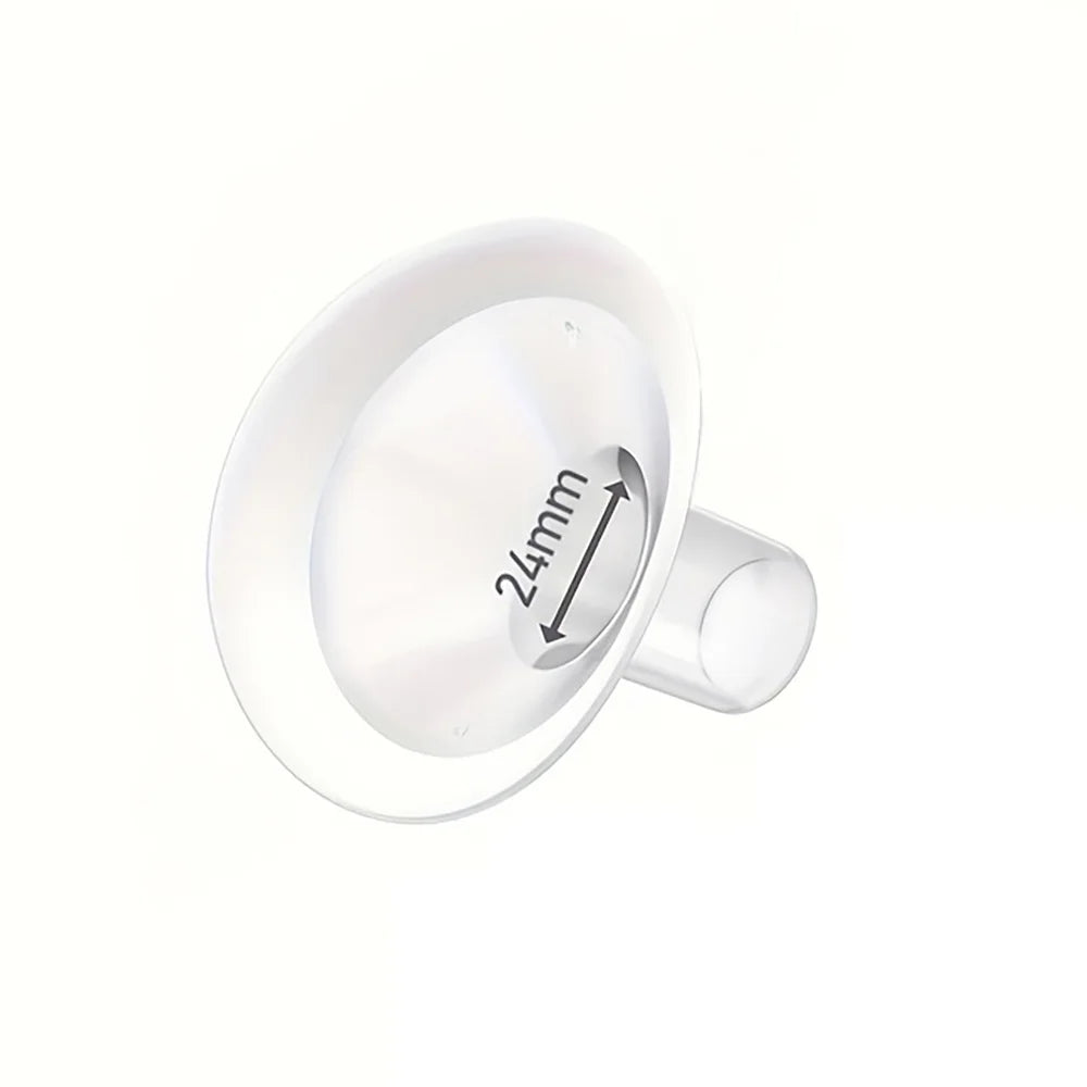 BPA Free Silicone Pad Flange Compatible with Medela Breast Pump Parts, Replace Flanges Accessories for Spectra Pump Parts