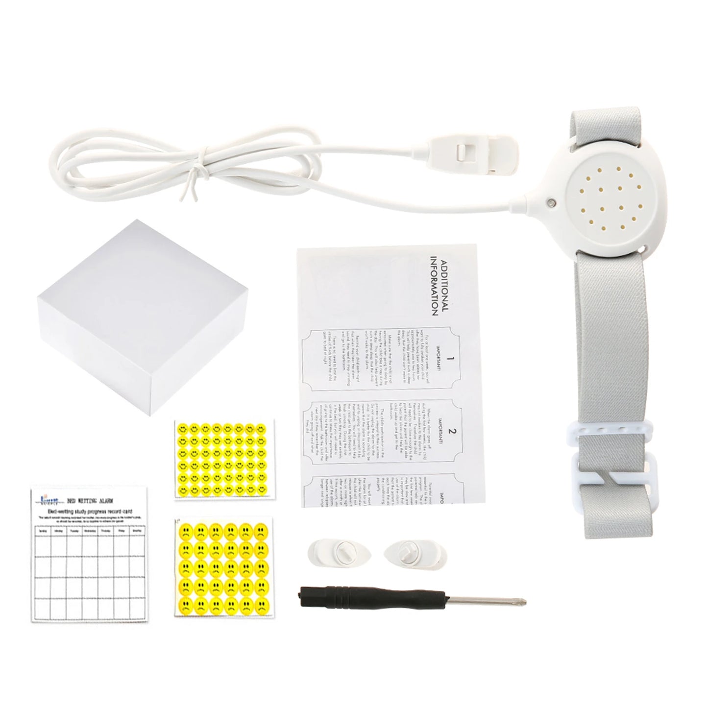 Professional Arm Wear Bedwetting Sensor Alarm For Baby Toddler Adults Potty Training Wet Reminder Sleeping Enuresis Plaswekker