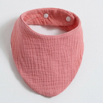 3PCS/5PCS Muslin Bibs Baby Face Towel Wash Cloth Drooling Bibs Toddlers Neck Scarf Baby Stuff Dropshipping