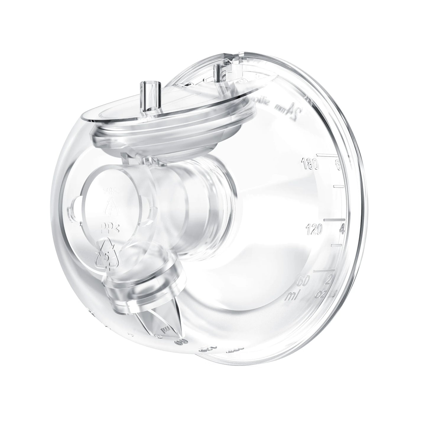 Milk Collector Cup Set Compatible with S12 Pro/S9 Pro Breast Pump, Replacement Pump Parts Breast Pump Accessories