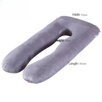 Pregnancy Pillow 130*70cm Sleeping Waist Pillow for Pregnant Women Nursing Pillow Breastfeeding Cushion for Women