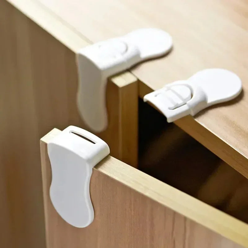 Drawer Lock Baby Safety Security Protection Anti-Pinching Hand Cabinet Drawer Lockers Baby Safety Accessories Buckle for Child