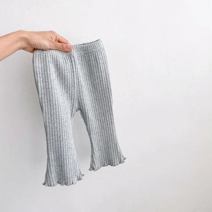 Baby Trousers Summer Slim Pants Newborn Boy Stretch Trousers Toddler Boys Girl Clothes Solid Color Infant Clothing for Kids
