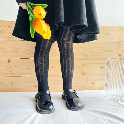 Girl Mesh Pantyhose, Fashion Nylon Girls Stocking,  Elasticity Girl Gift Children's Tights Children