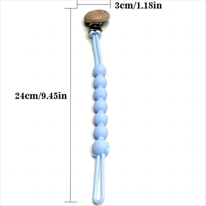 1/9PCS Baby One Pacifier Chain Baby Pacifier Lanyard Food Grade Silicone Teething Teether Anti Lost Pacifier Anti Drop Chain